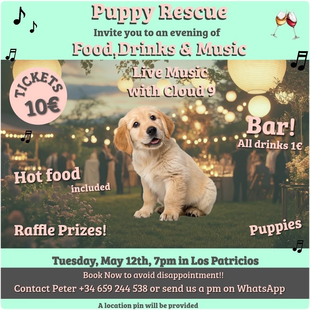 Puppy Rescue Garden Party Fundraiser