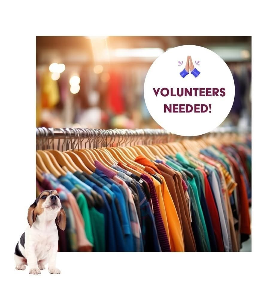 Shop volunteers needed at Puppy Rescue charity shop